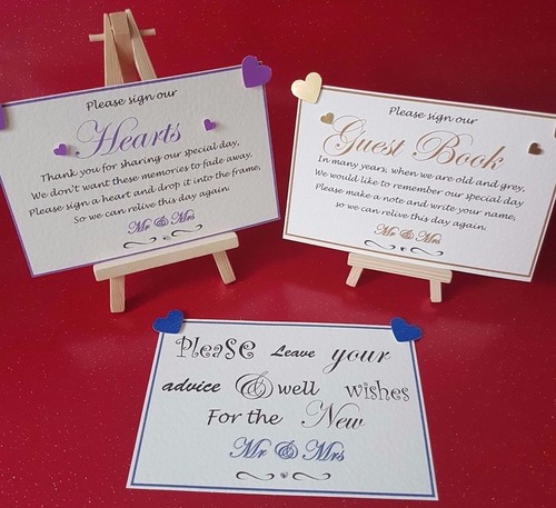 Personalised wedding guest - personalised,