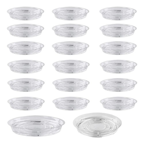 20pcs plant saucer clear - 20pcs,