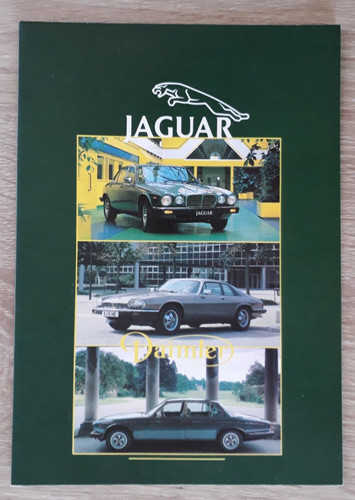 Jaguar range brochure - brochure, 1984
