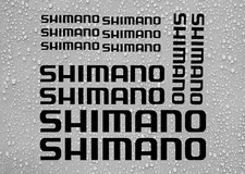 12x SHIMANO Vinyl Decals
