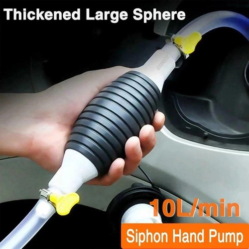Hand siphon pump petrol - hand,