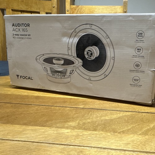 Focal auditor acx 165 - auditor, 6.5”