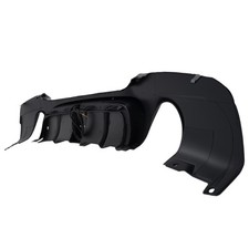 Rear Diffuser Dual Exhausts W/