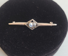 Art Deco Sterling Silver Bar