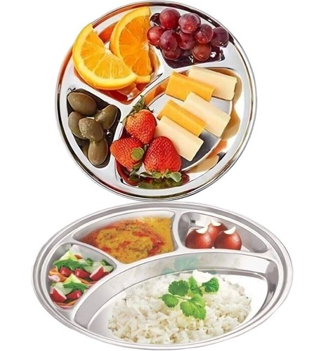 Stainless steel thali dinner - thali,