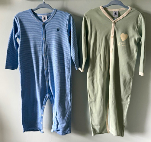 Petit bateau striped babygrow - petit,