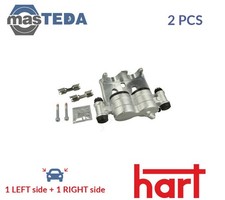 057 357 BRAKE CALIPER BRAKING PAIR FRONT HART 2PCS NEW OE REPLACEMENT