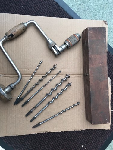 Vintage stanley ratchet hand - vintage,