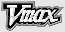 Yamaha max embroidered patch - embroidered,