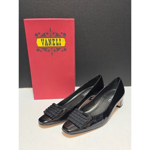 Vaneli womens black patent - vaneli,