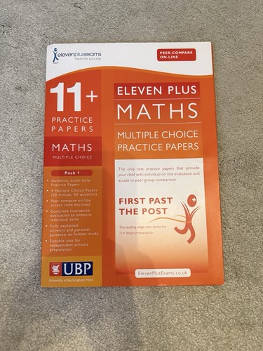 Eleven plus maths mcq - eleven, practice