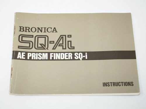 Bronica prism finder sqi - ae,