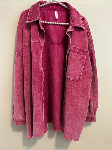Zenana corduroy shacket - zenana,