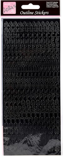 Anitas outline stickers - outline,