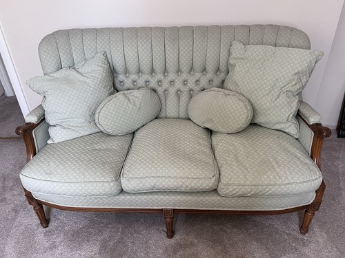 Antique vintage settee sofa - antique,