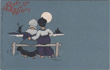 Greetings Postcard-Dutch Boy