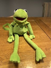 Kermit The Frog 17” BackPack Rucksack Soft Toy Muppets Disney 2012 Cravendale