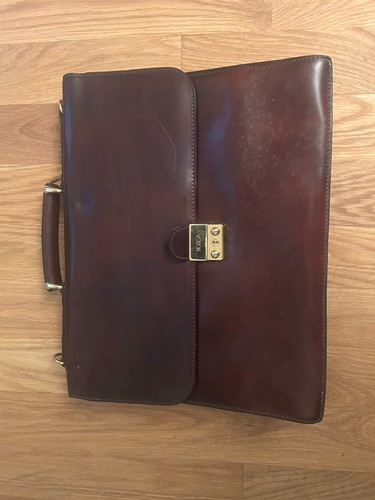 Classic vintage leather bosca - vintage,