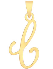 9ct yellow gold pendant