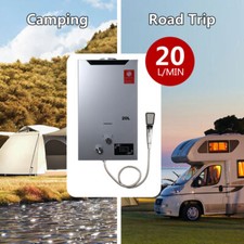 20L LPG Propane Hot Water Heater Tankless Gas Instant Shower for Bathroom 2800Pa