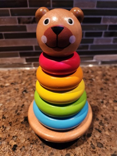 Manhattan toys wooden bear - toys,