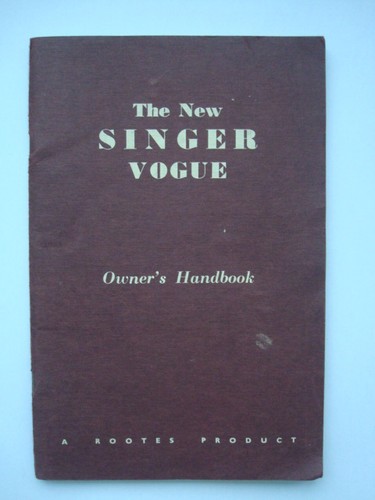 Singer vogue series - i,