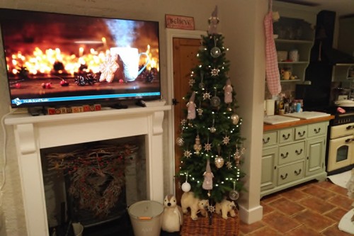 6ft artificial christmas tree - artificial,