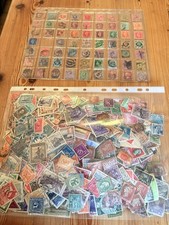 Bag old used stamps - bag, of