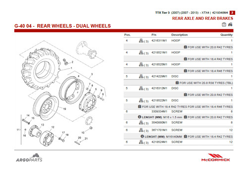 Mccormick tractor parts - mccormick,