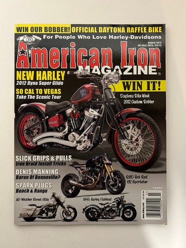 American iron magazine march - american,