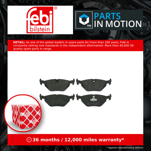 Brake pads set fits - pads,