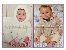 Sirdar Baby Snowball Knits 379 & Chunky Baby Knits 380 Knitting Pattern Book G79