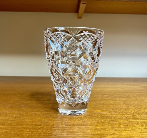 Webb corbett lead crystal - corbett, vase