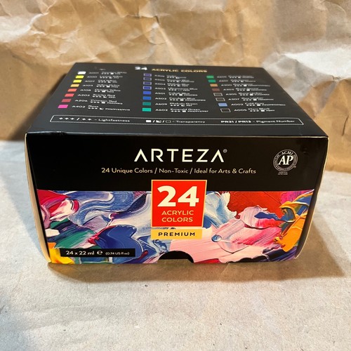 Arteza piece acrylic - 24-piece, paint