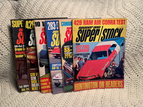 Lot rare vintage rodder - lot, 6