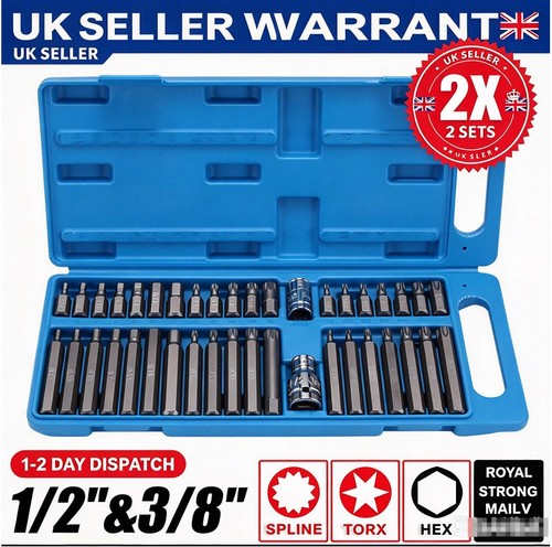 Torx star hex spline bit - hex,