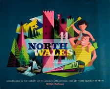 Travel Posters North Wales