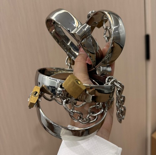 Bdsm metal steel wrist - metal,