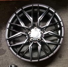 FOX RACING BMA WHEEL 17X7.0J PCD 5X100 ET 38 GLOSSY BLACK ALLOY WHEEL