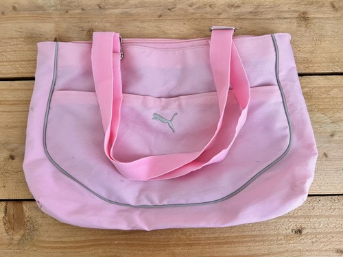 Vintage puma pink tote bag - pink,