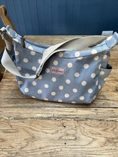 Cath Kidston Blue Spotty Hand Bag Shoulder Bag