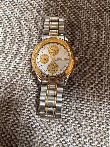 Seiko world timer quartz - world,