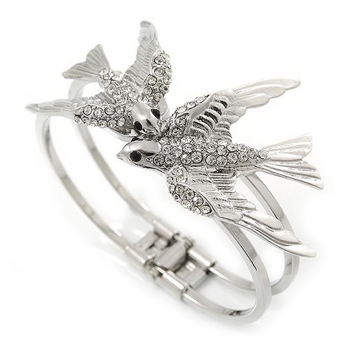 Diamante swallow hinged - diamante,