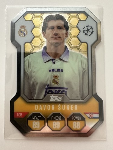 Davor suker topps match attack - suker,
