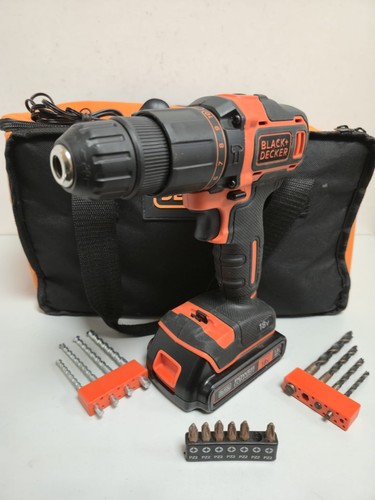 Black decker 18v bcd700s - black, &