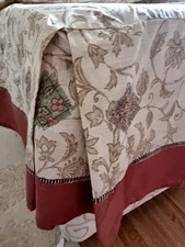 Dorma museum collection Kalamkari double Valance. New.