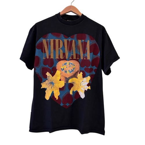 Vtg nirvana heart - vtg, shaped