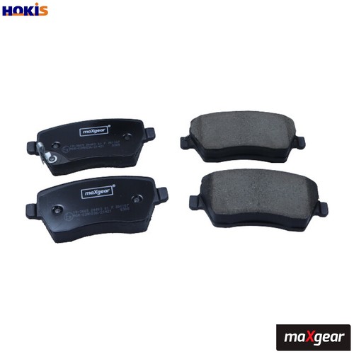 Brake pad set - set, disc