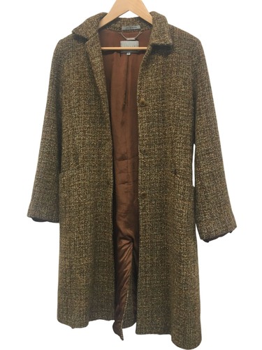 Jigsaw brown tweed coat - jigsaw,
