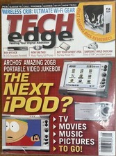 Tech Edge Magazine Sept 2003 - Archos Video Jukebox "The Next iPod?" RARE!